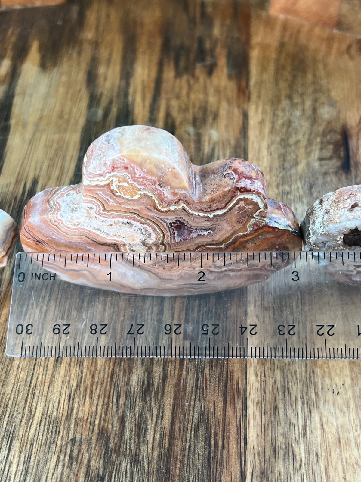 Crazy Lace Agate Self Standing Clouds
