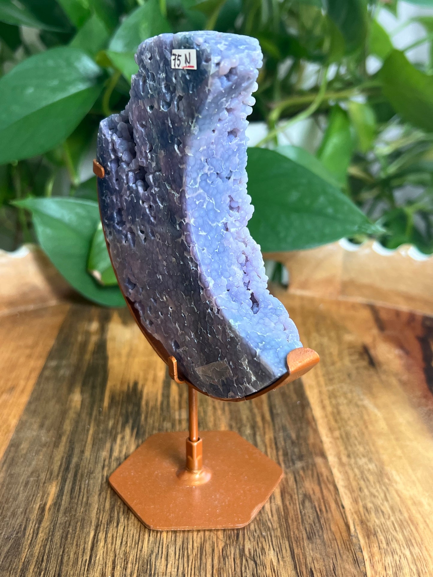 Grape Agate Moon: N