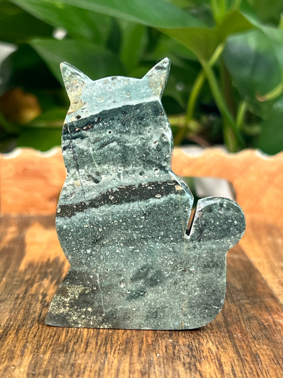 Blue Green Jasper Cats