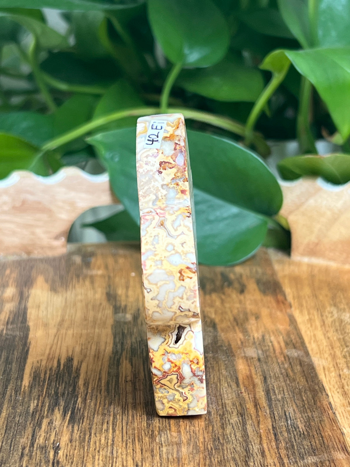 Crazy Lace Agate Flower: Ei