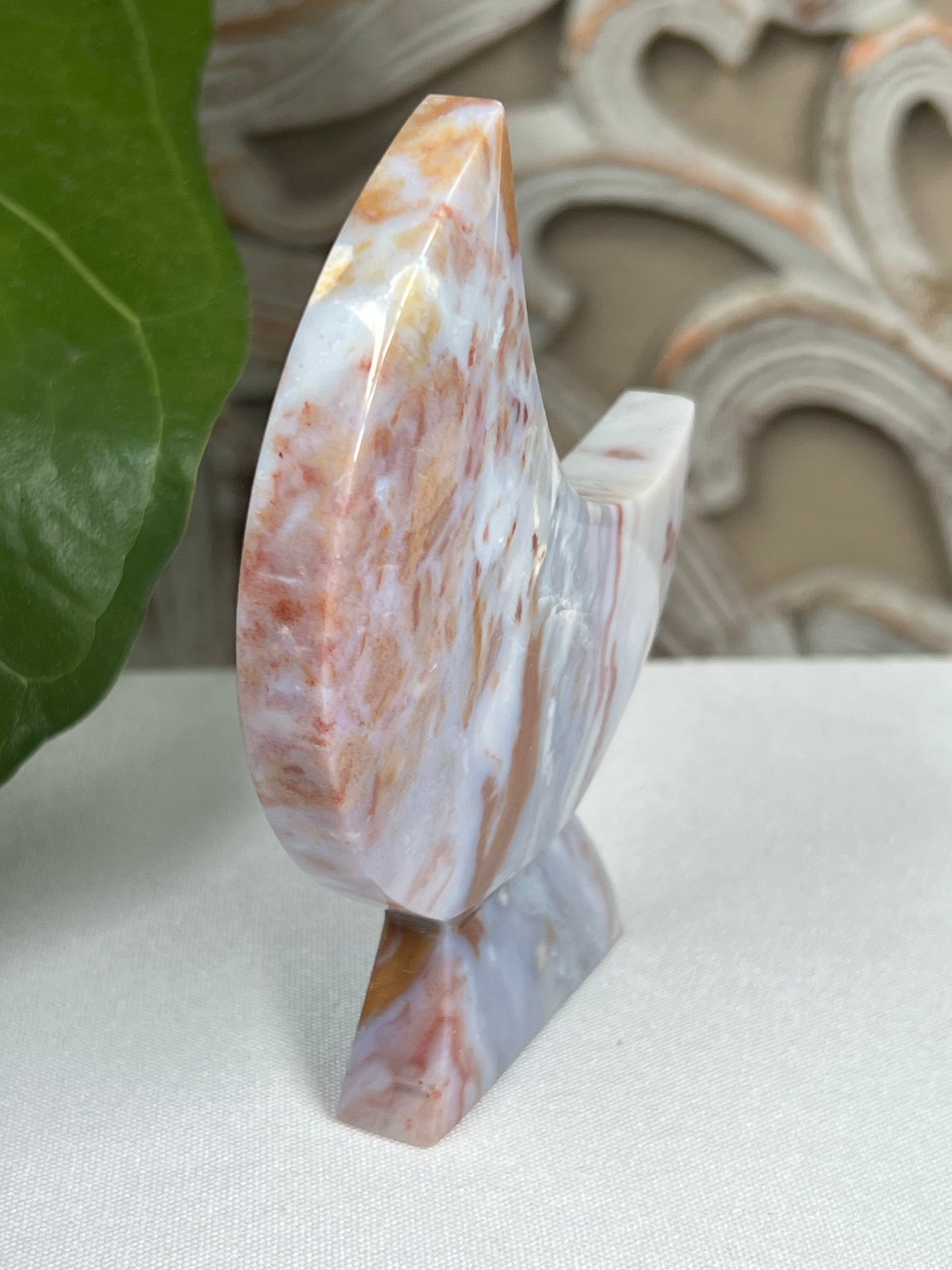 Milky Jasper Moon