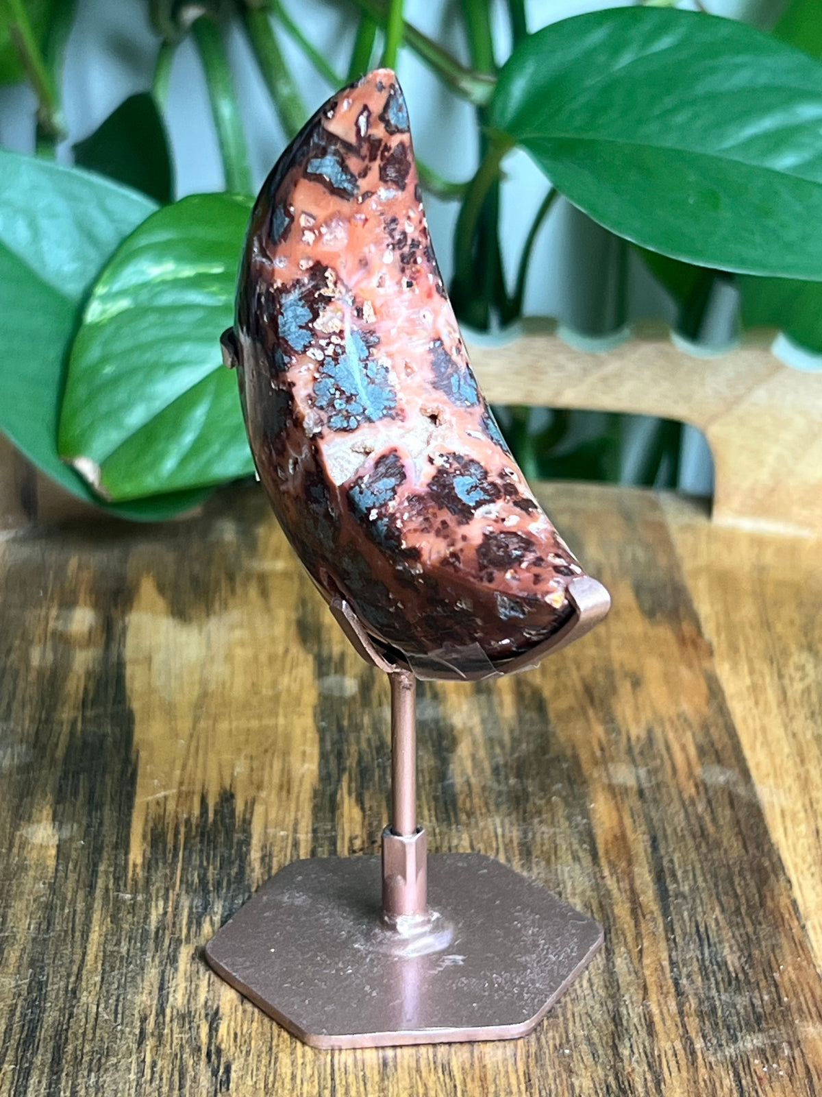 Marcasite Mini Puffy Moon: DY