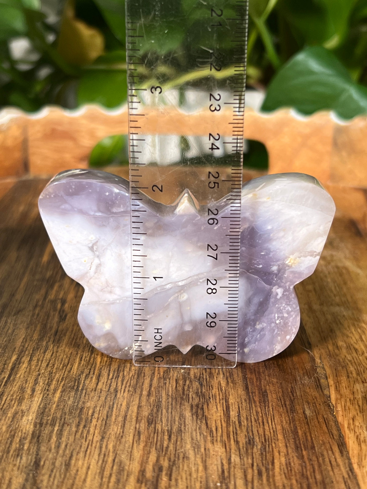 Purple Chalcedony Butterflies
