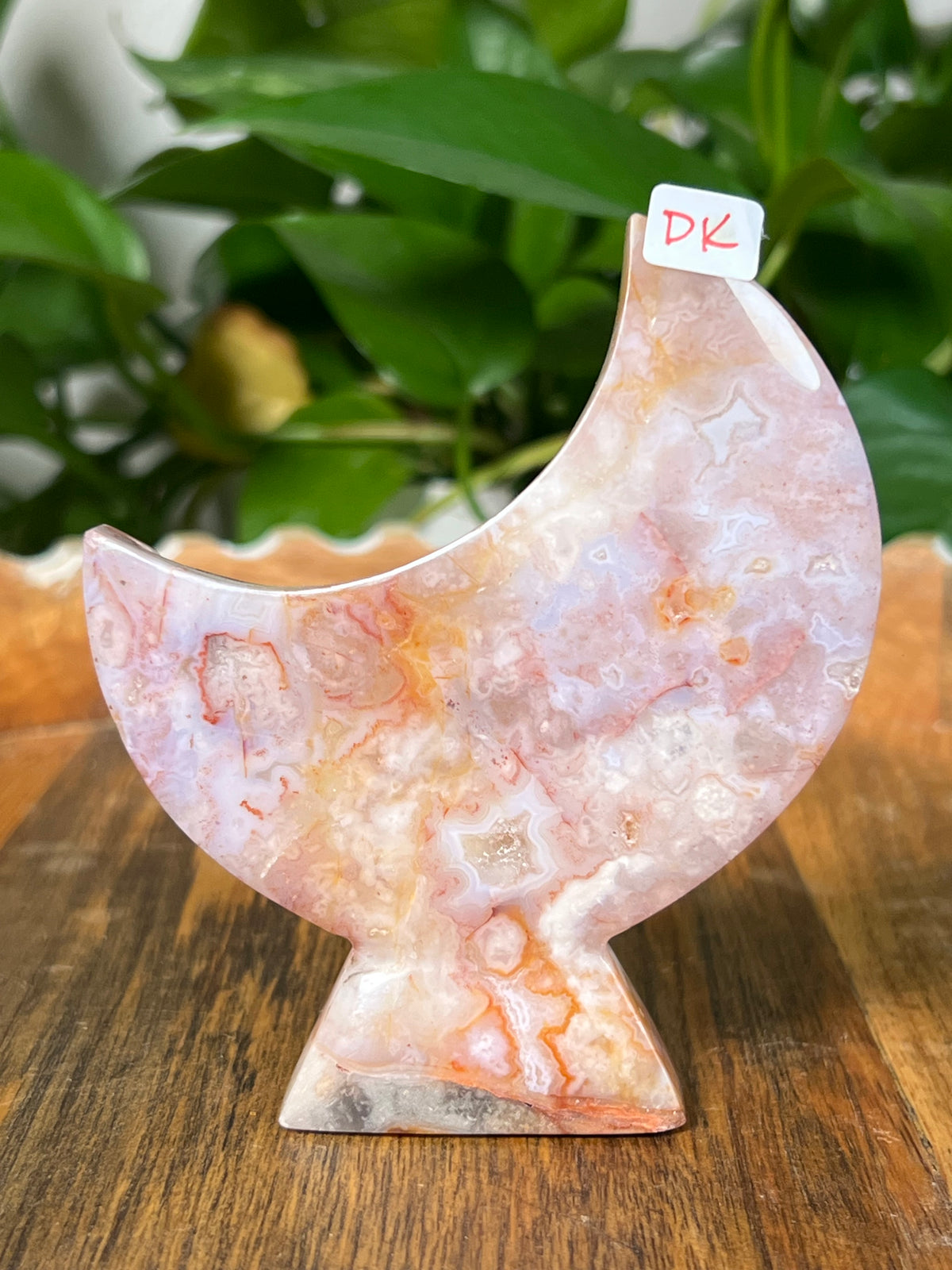 Carnelian Self Standing Moons
