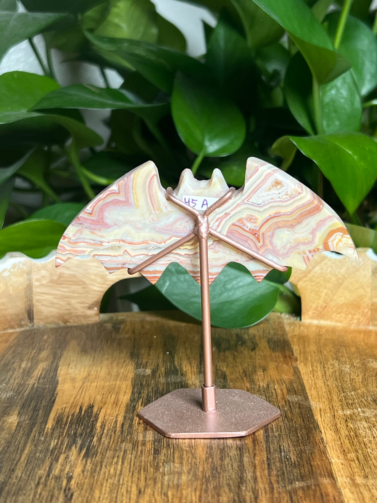 Crazy Lace Agate Bat: A