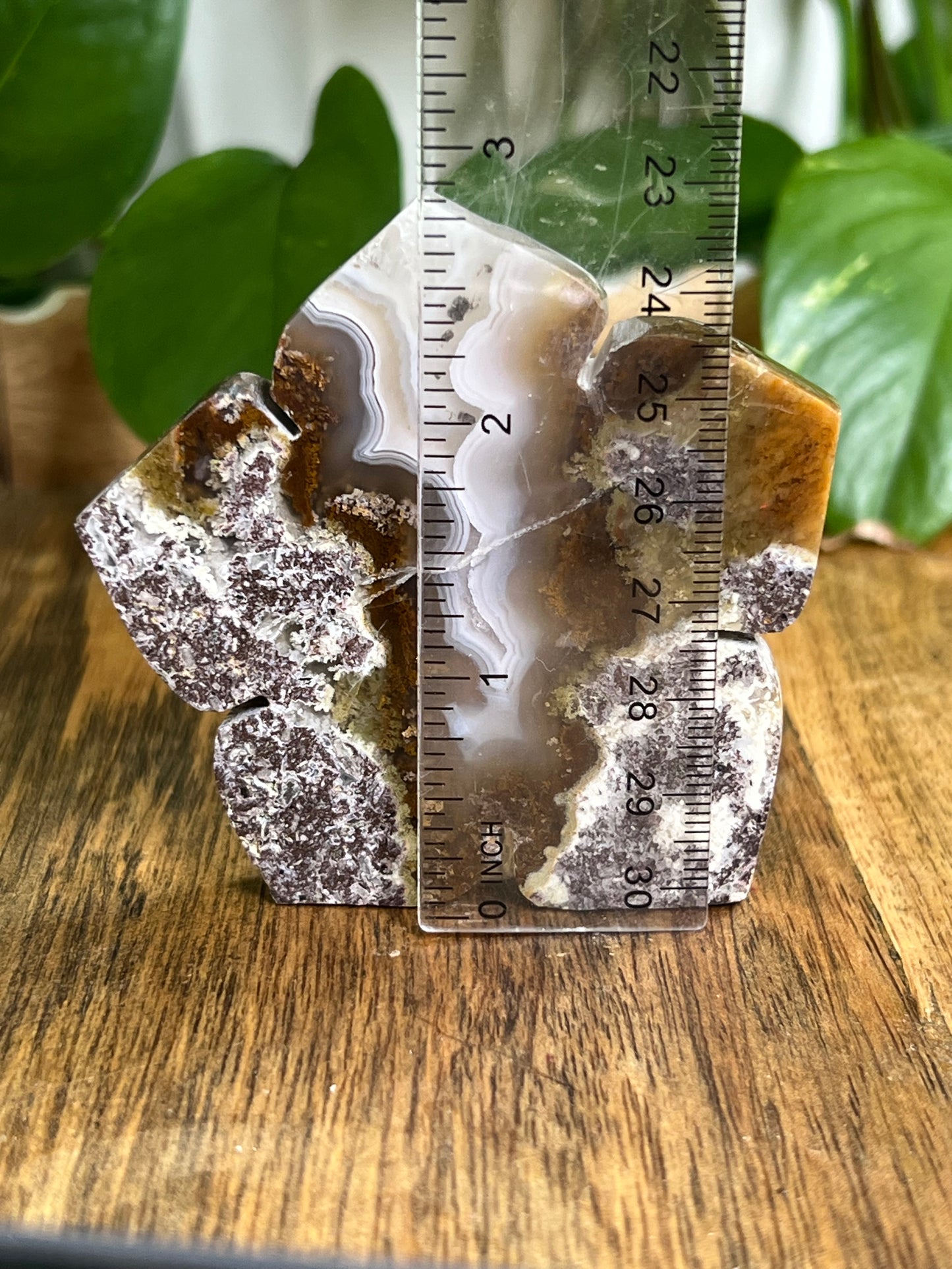 Scenic Moss Agate Flower KF