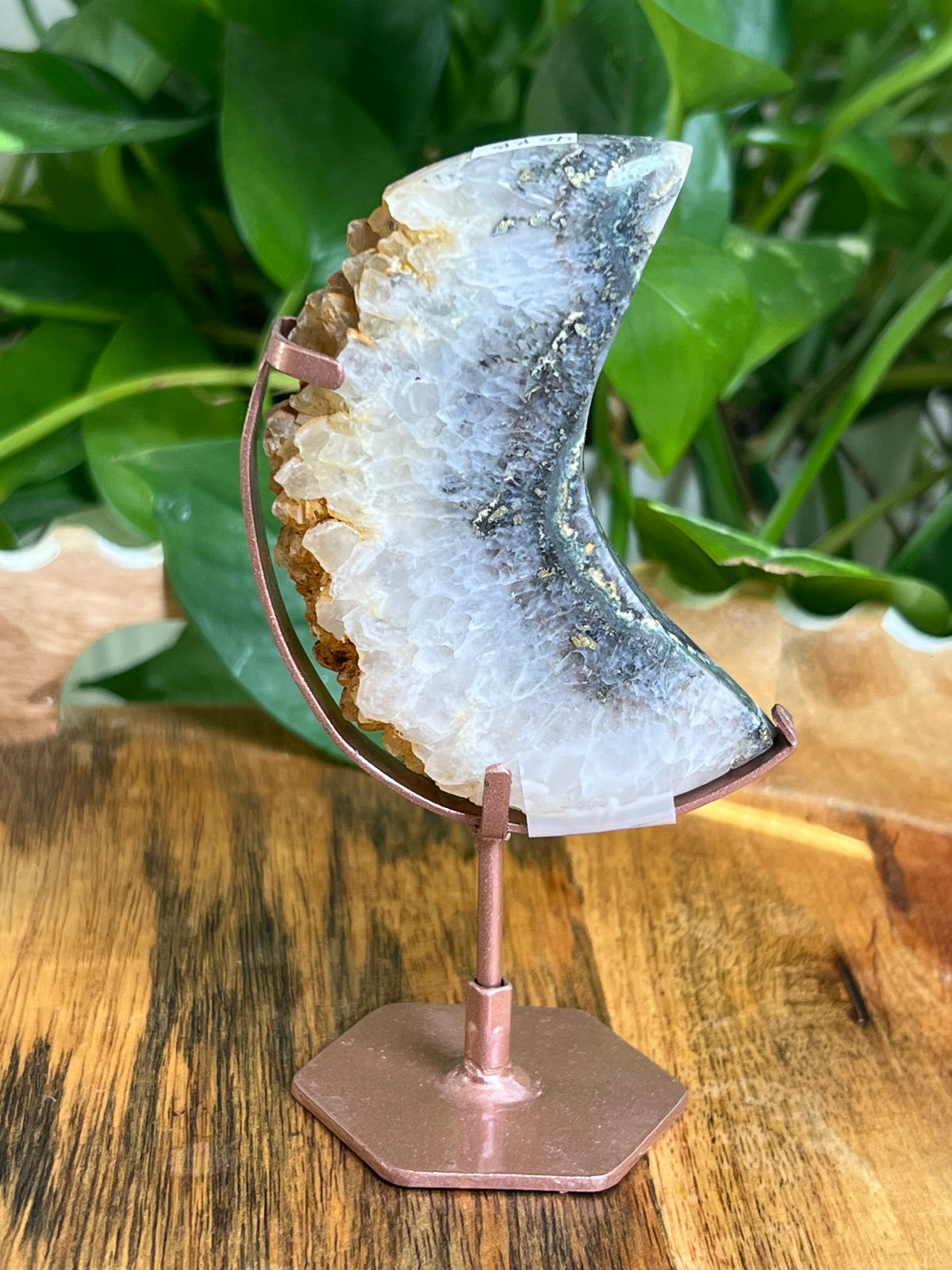 Amethyst Agate Moon: RB