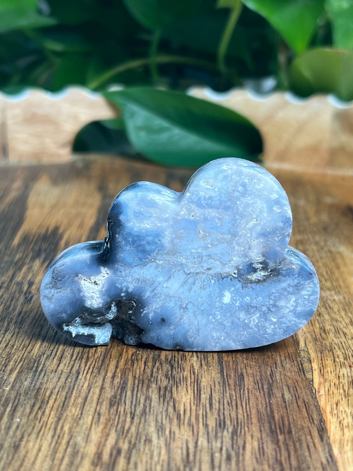 Blue Plume Agate Mini Cloud: PX