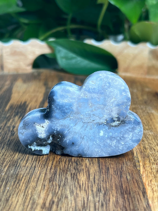 Blue Plume Agate Mini Cloud: PX