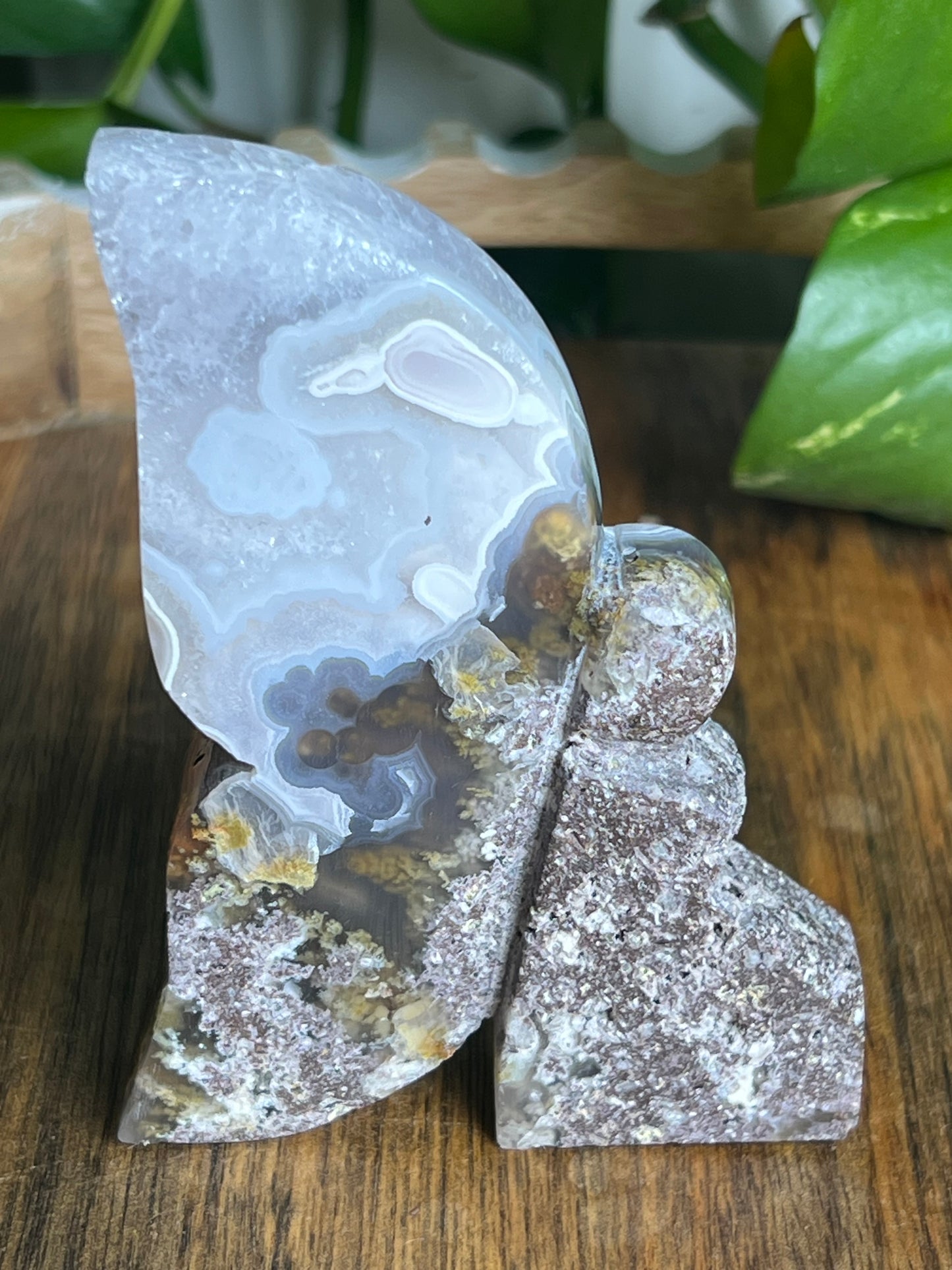 Scenic Moss Agate Fairy