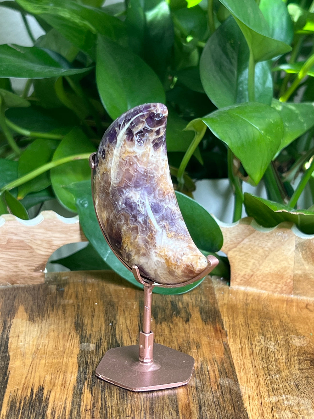 Indonesian Amethyst Puffy Moon: XA