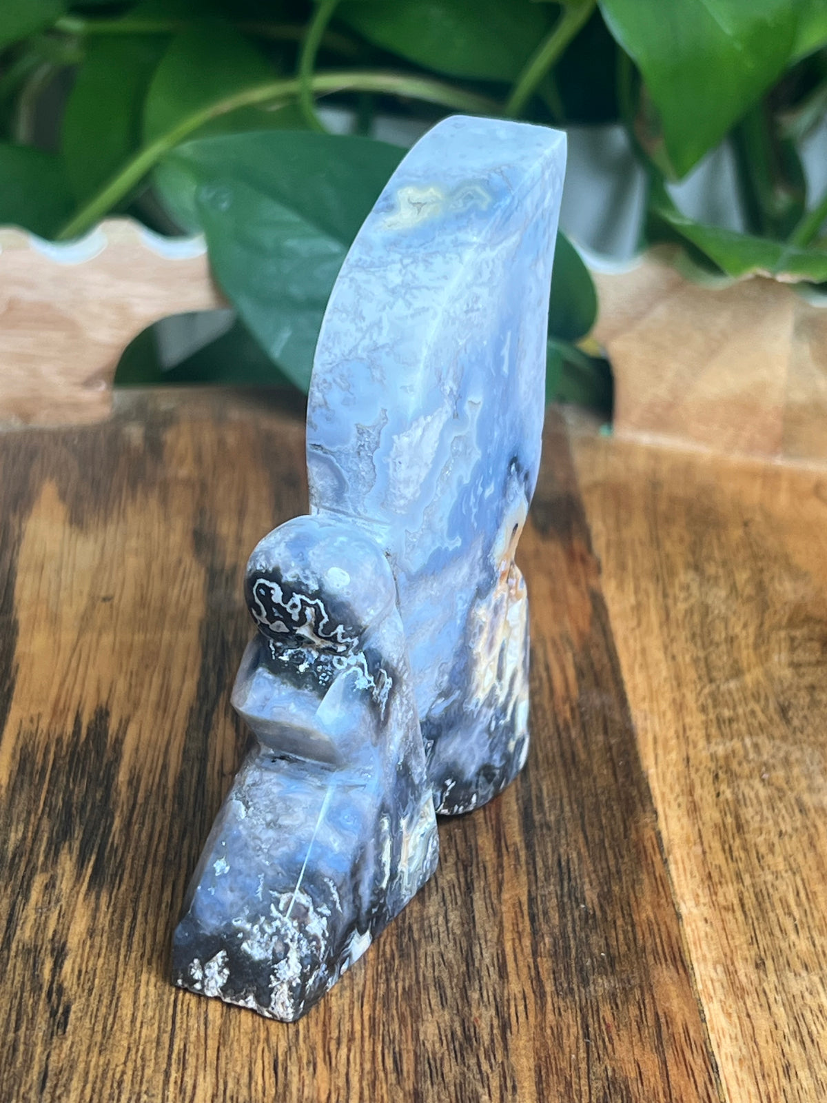 Blue Plume Agate Fairy: NS