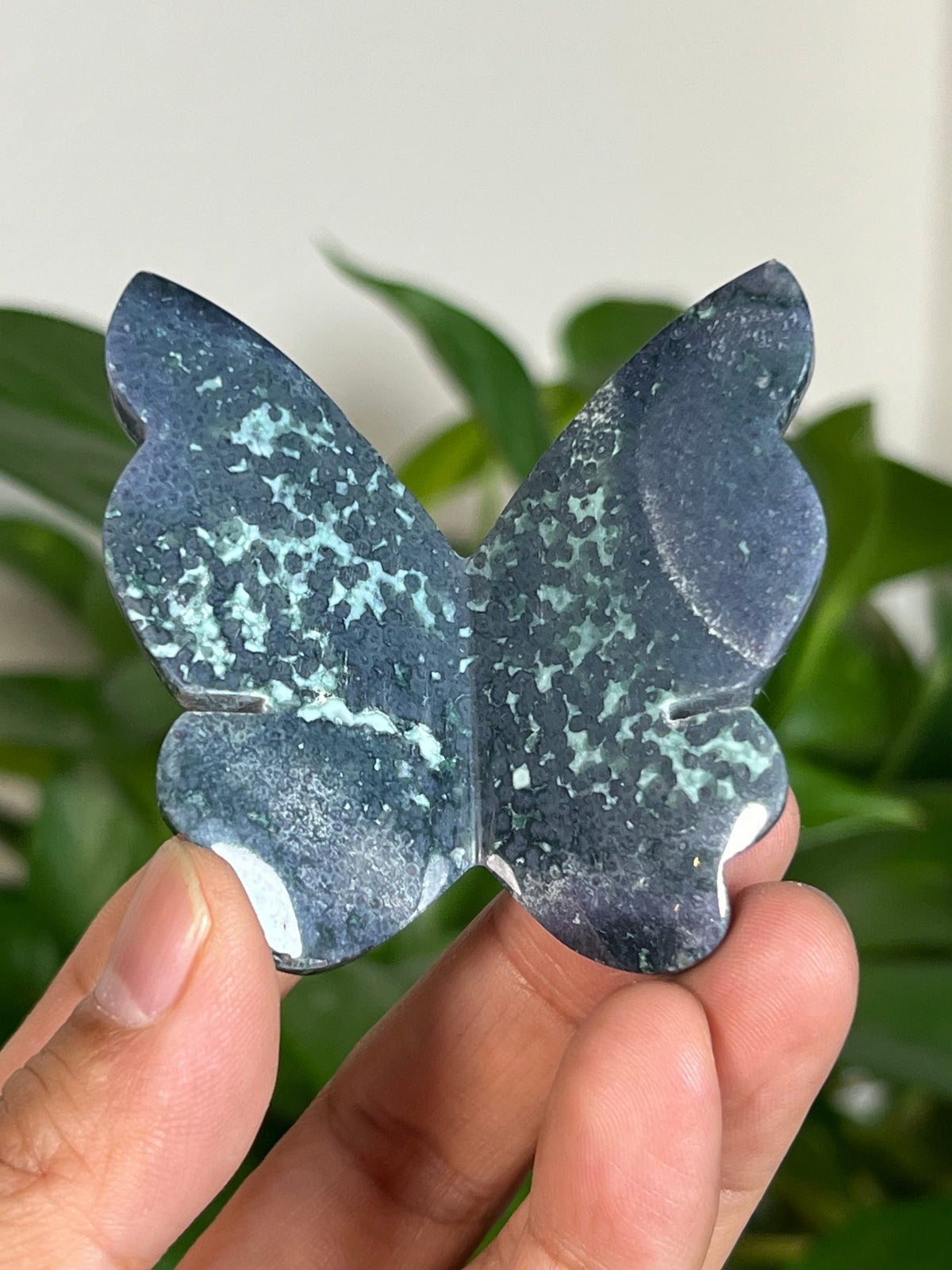 Grape Agate 3D Butterflies