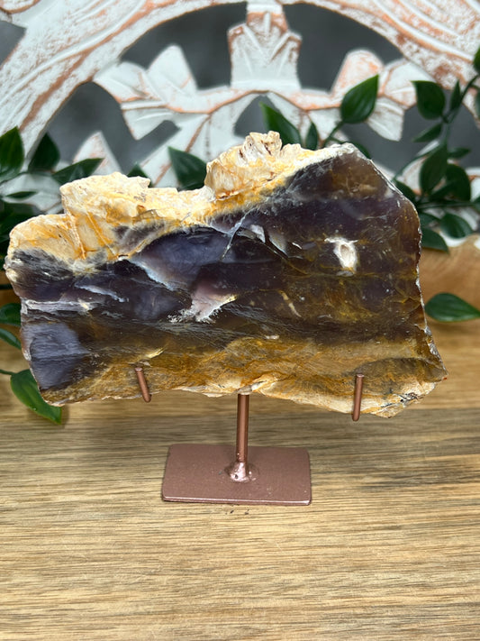 Purple Chalcedony Slab