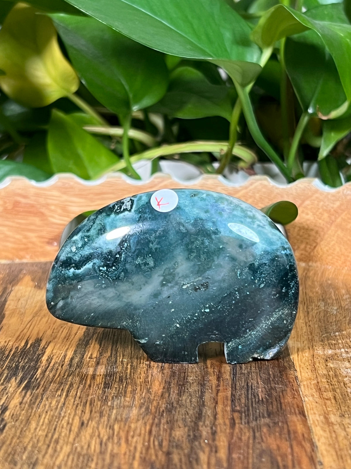 Blue Green Jasper Bears