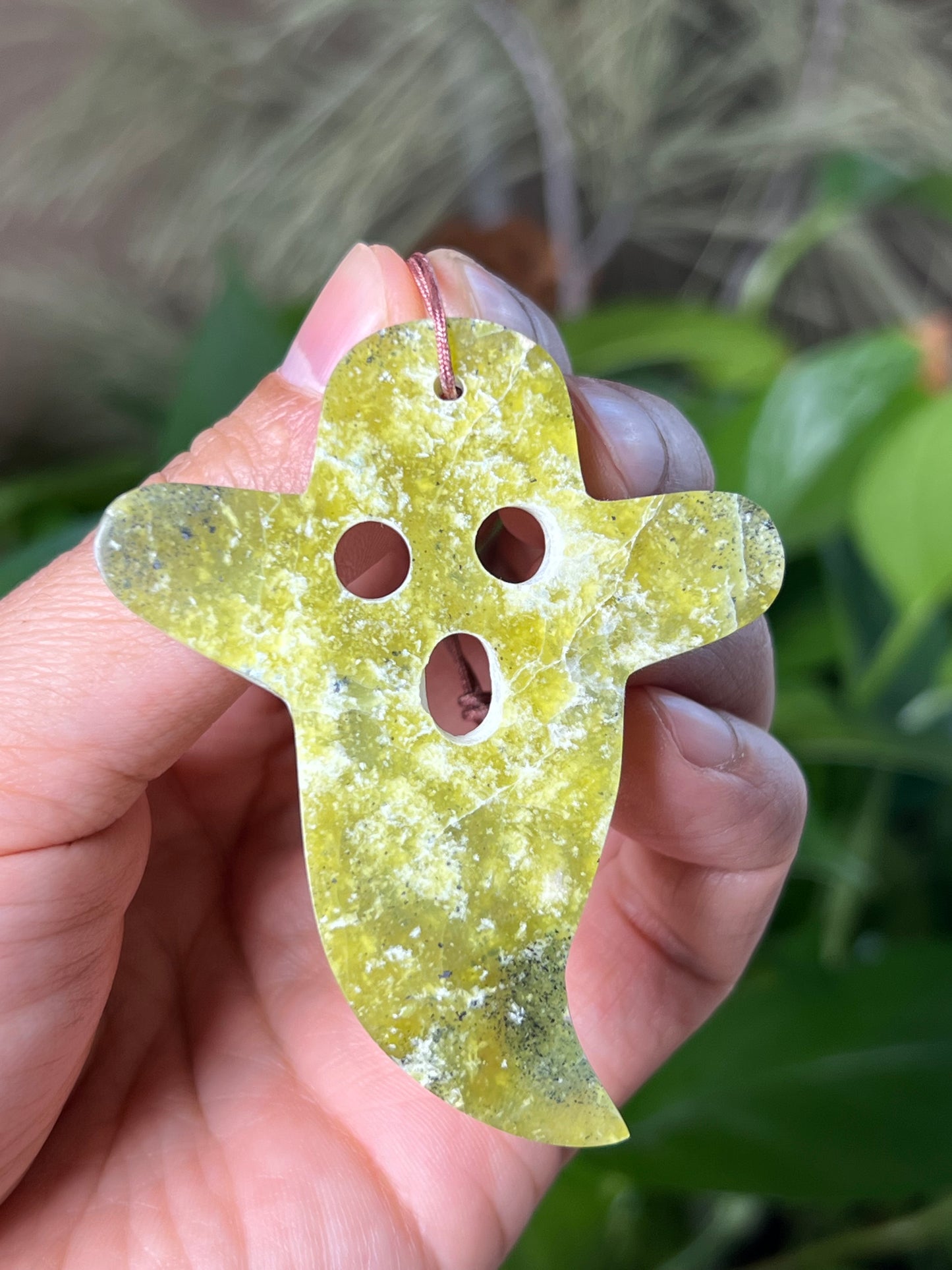 Idocrase Ghost Ornament