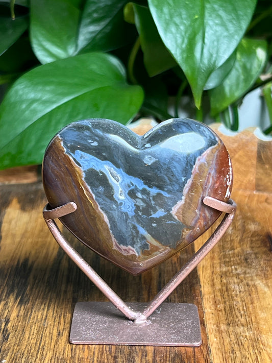 River Jasper Heart: S