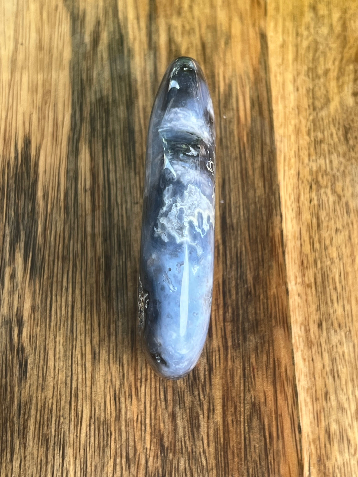 Blue Plume Agate Buffalo: BF