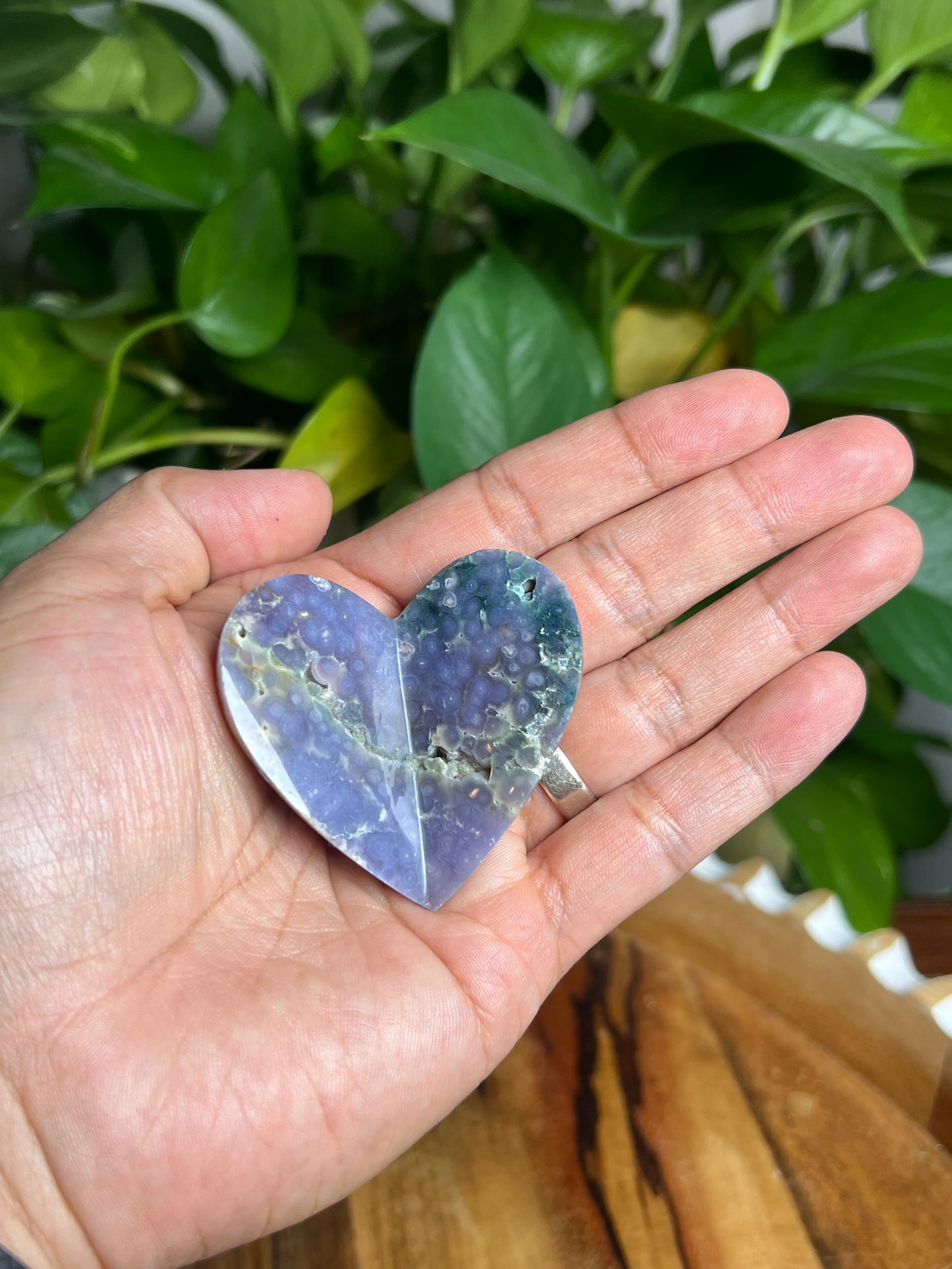 Grape Agate 3D Butterfly BD