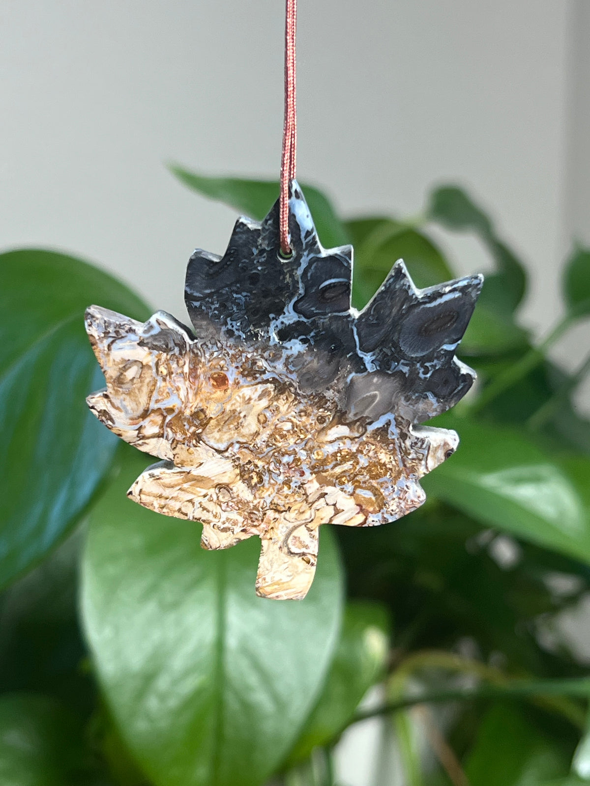 Palm Root Leaf Ornaments