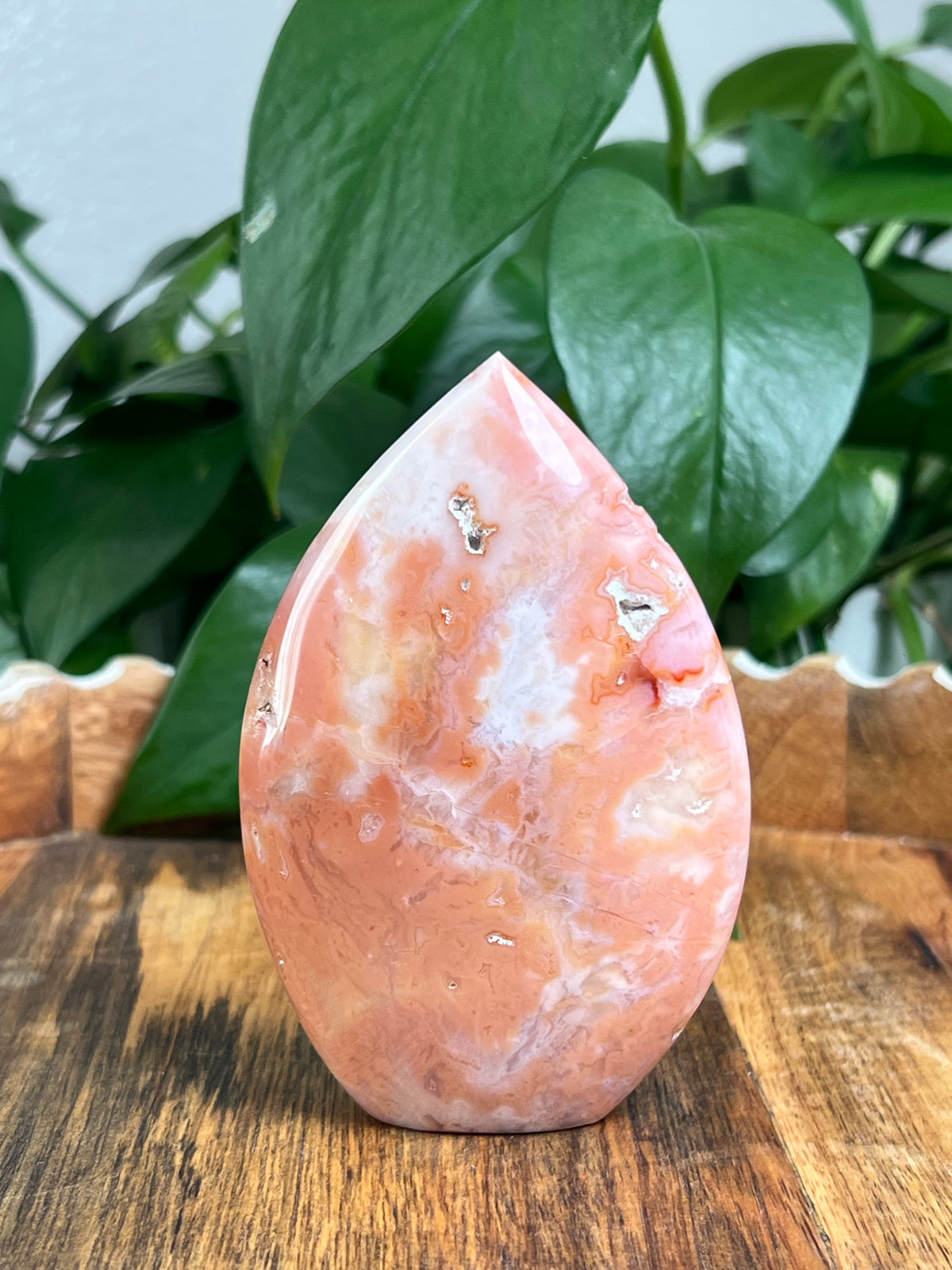 Pink Carnelian Flame: RA
