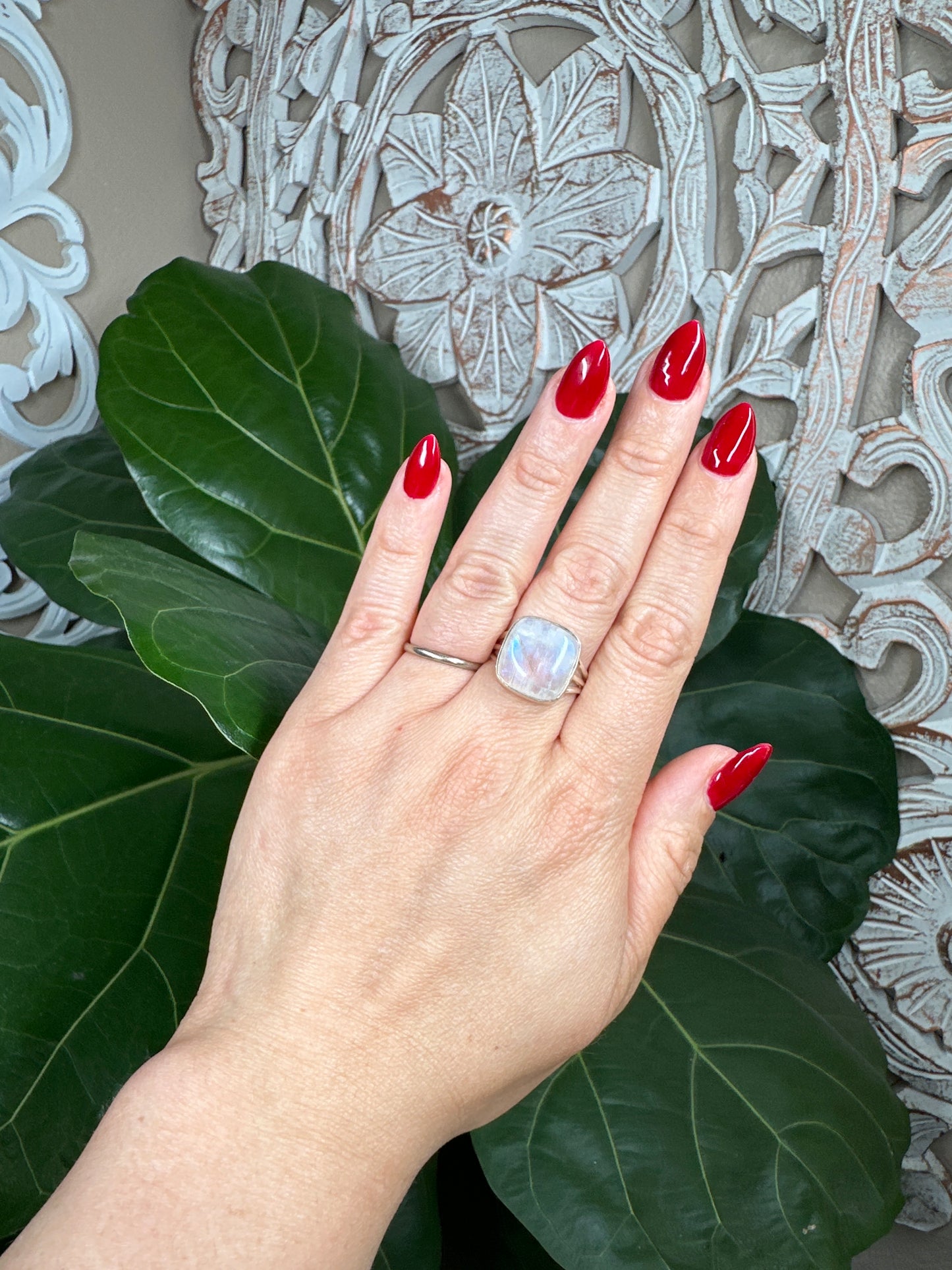 Premium Moonstone Designer Ring