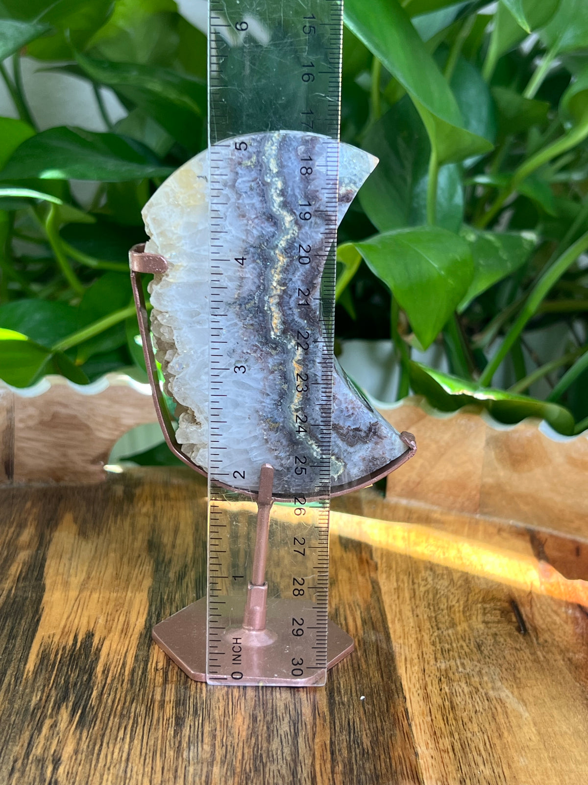 Amethyst Agate Moon: RD
