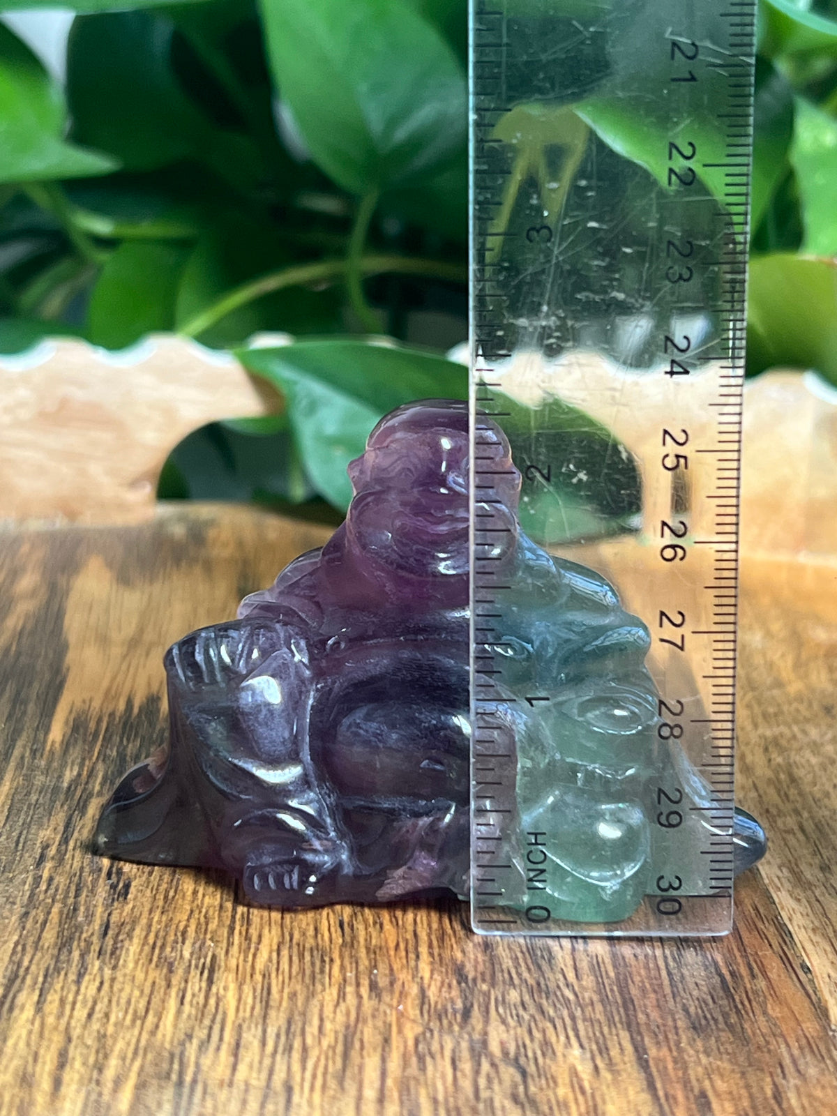 Fluorite Buddha: AB