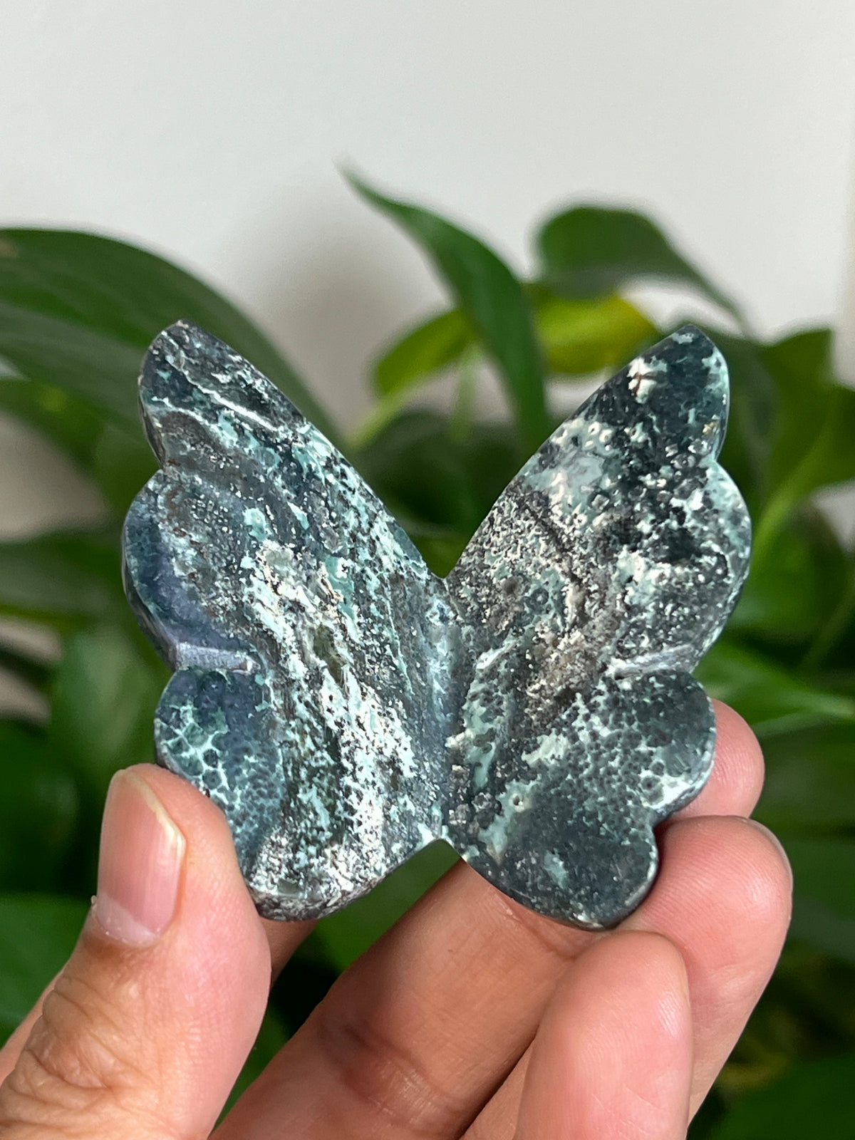 Grape Agate 3D Butterflies