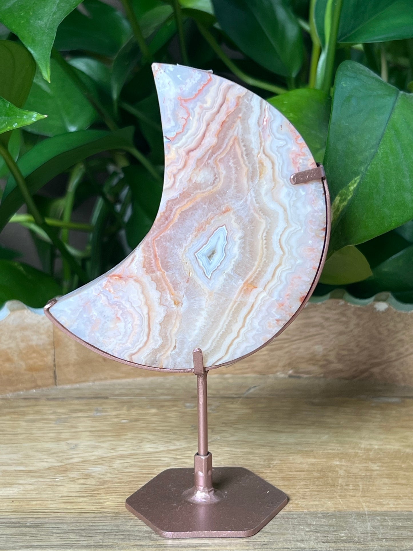 Crazy Lace Agate Moon