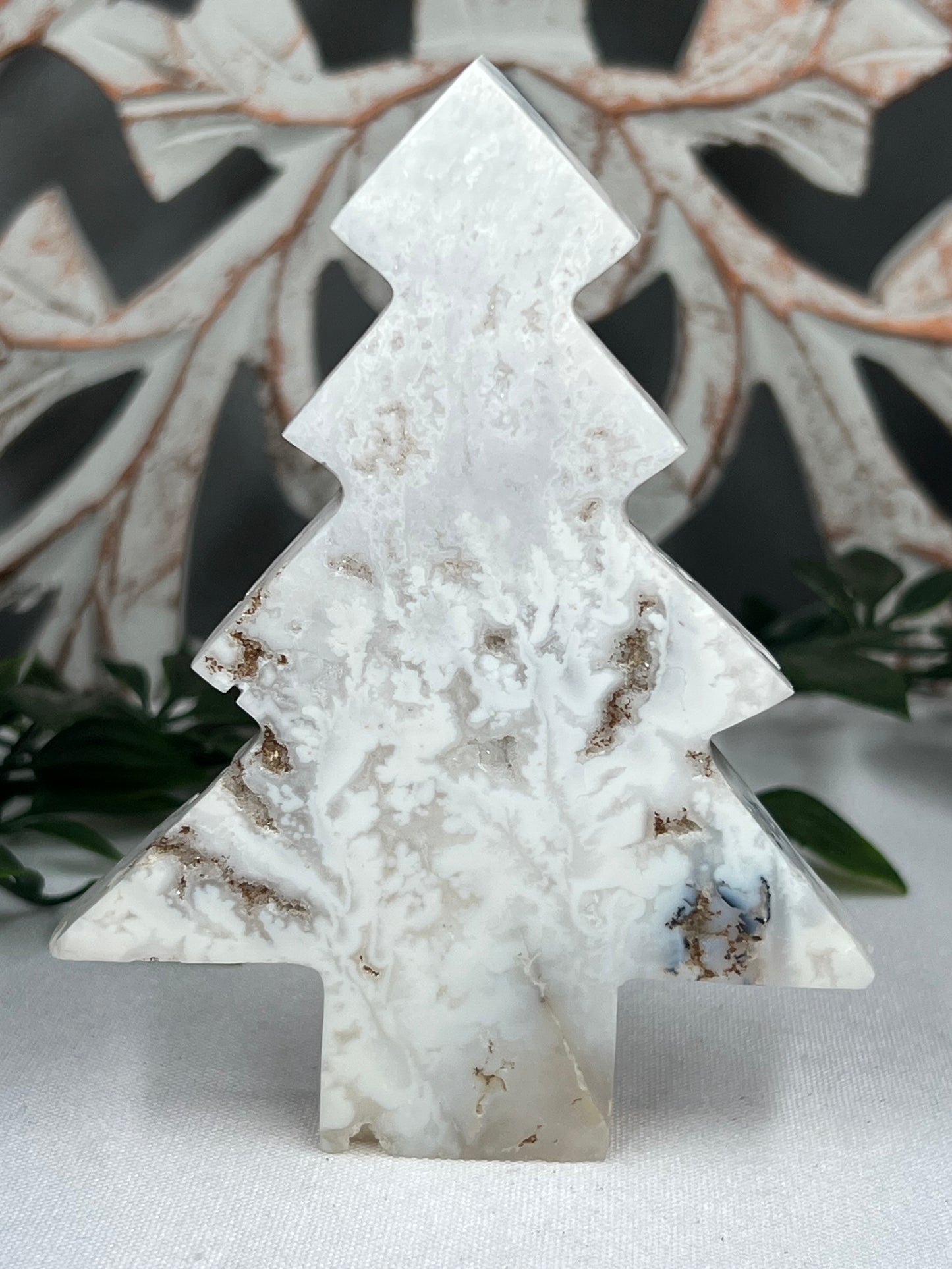 White Plume Agate Tree