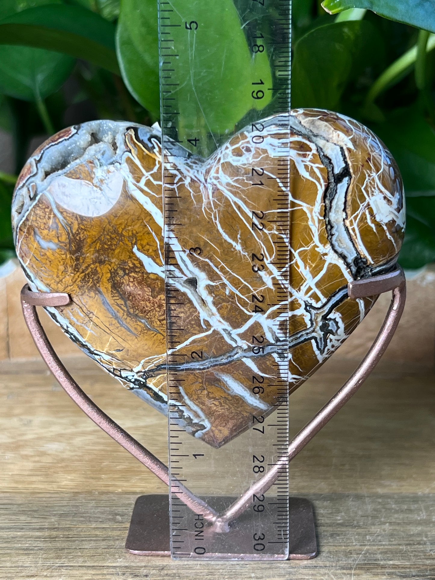 Brecciated Jasper Heart