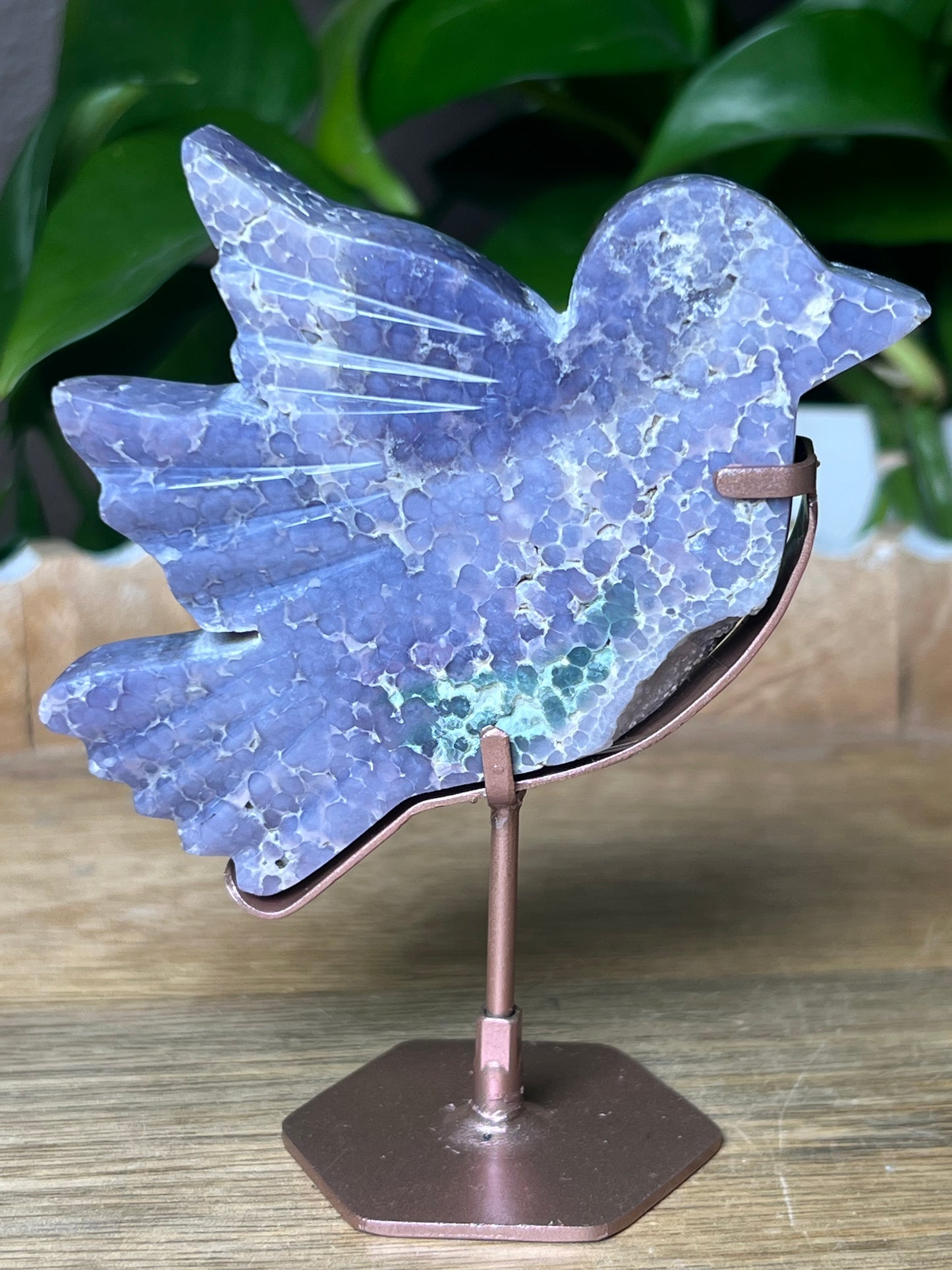 Grape Agate Bird