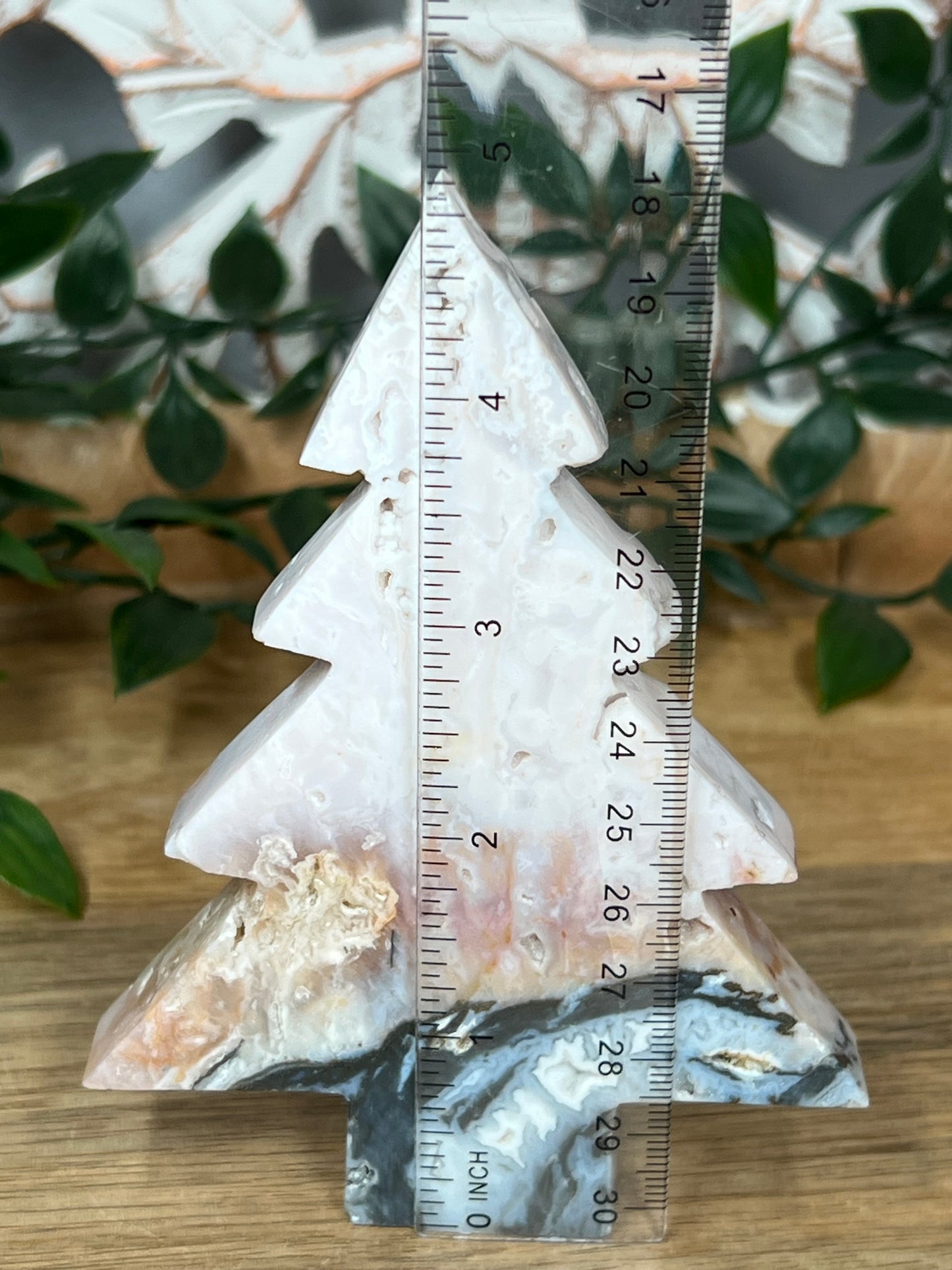 Rainbow Plume Agate Tree