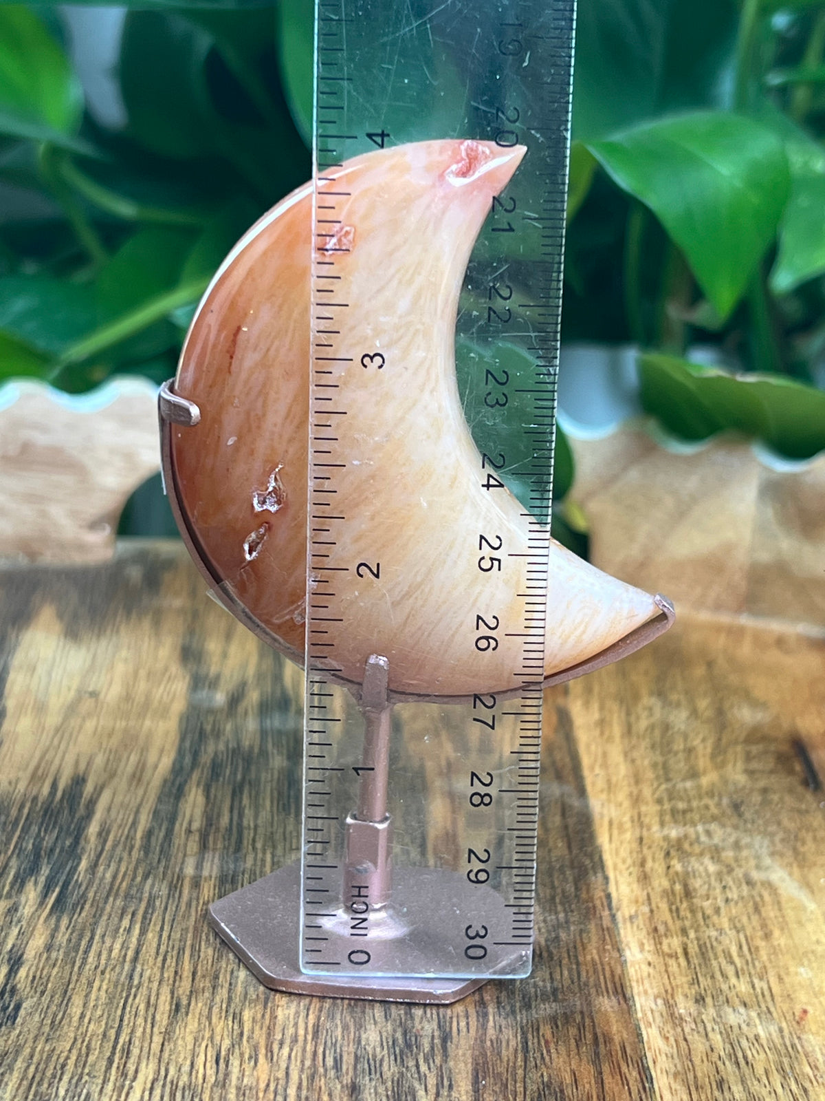 Carnelian Mini Puffy Moon: TB