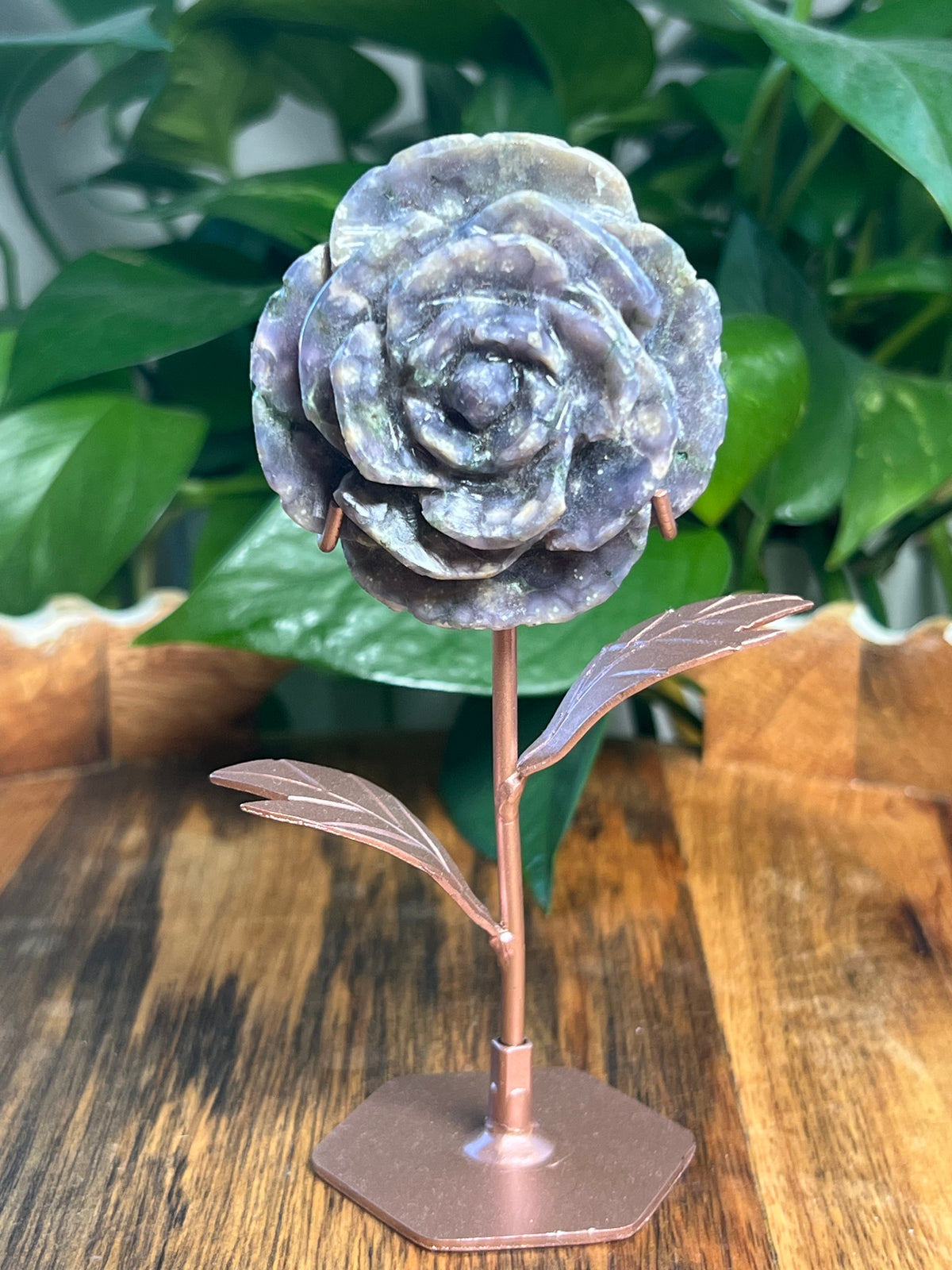 Grape Agate Rose: D