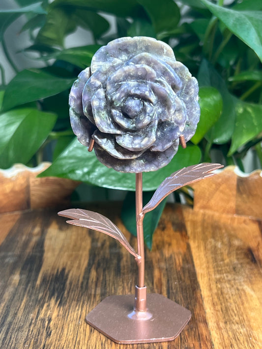 Grape Agate Rose: D