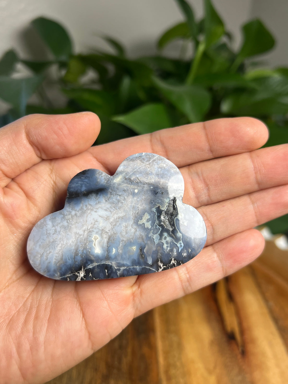 Blue Plume Agate Mini Cloud: PC