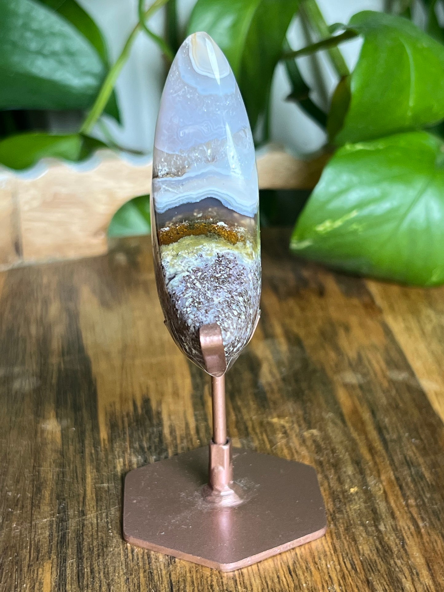 Scenic Moss Agate Moon
