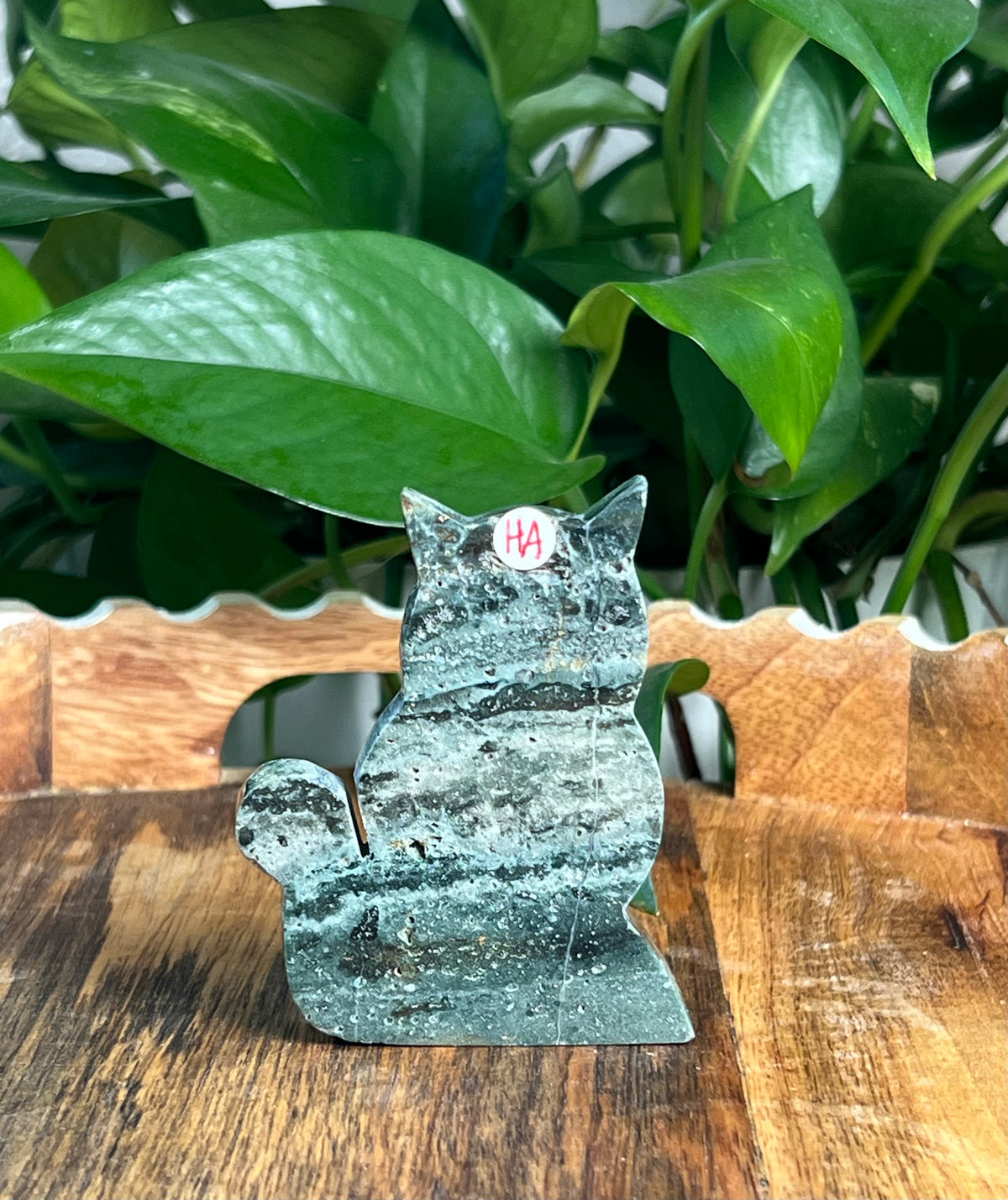 Blue Green Jasper Cats
