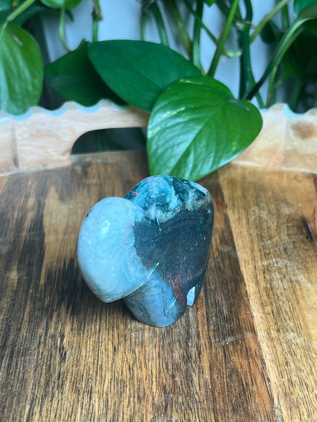 Blue Green Jasper Buffalo: BQ