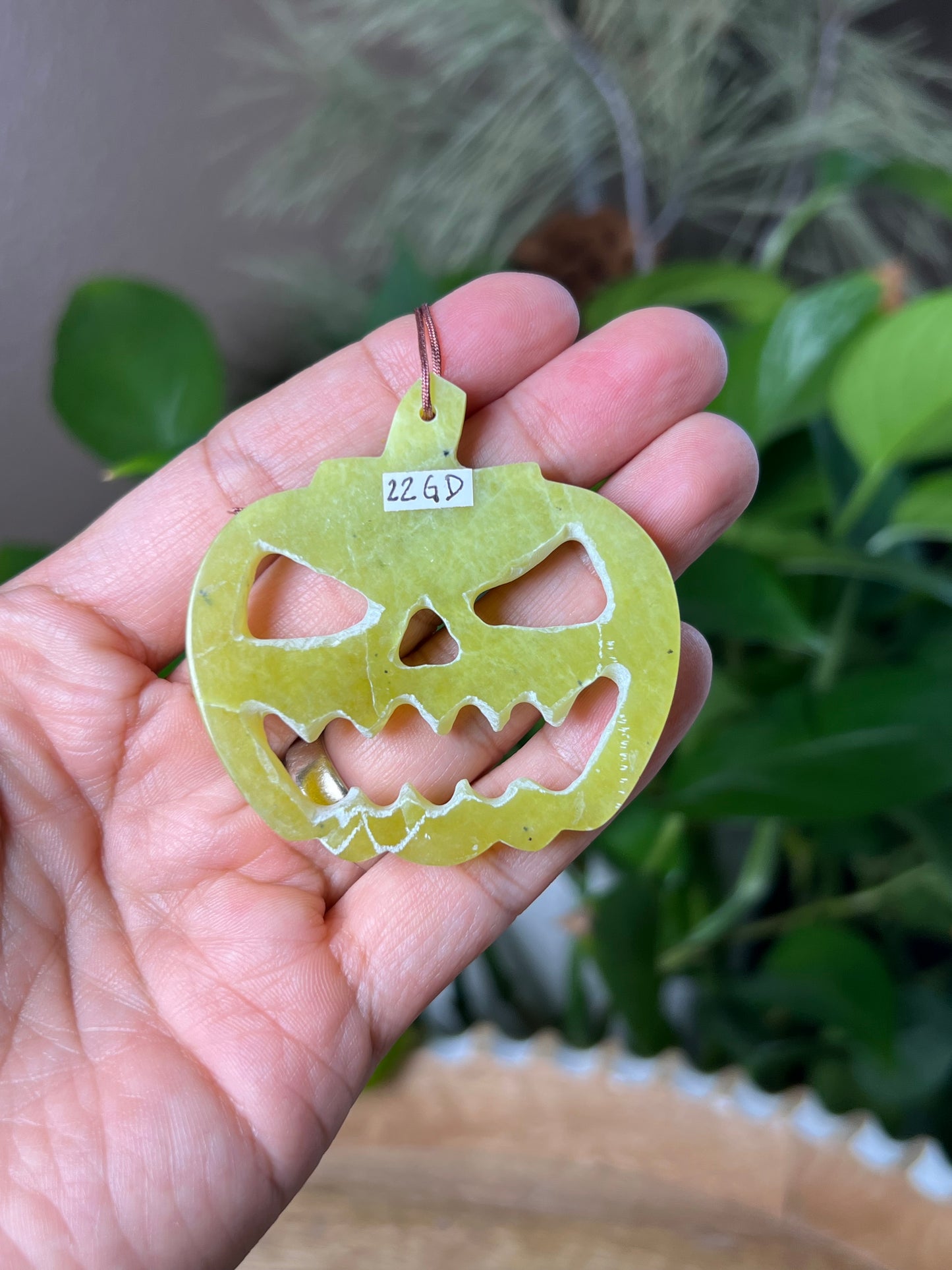 Idocrase Jack-O_Lantern Ornament