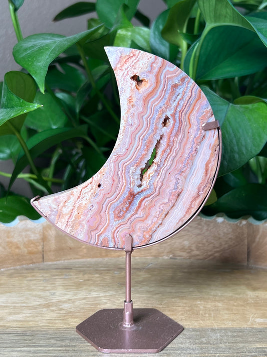 Crazy Lace Agate Moon