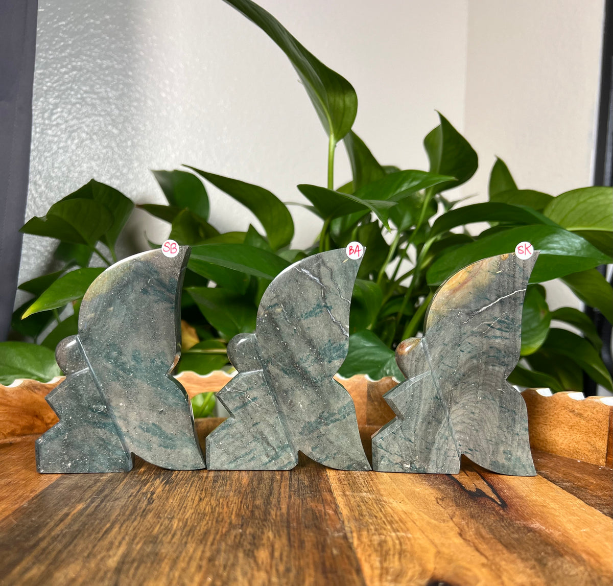 Blue Green Jasper Fairies