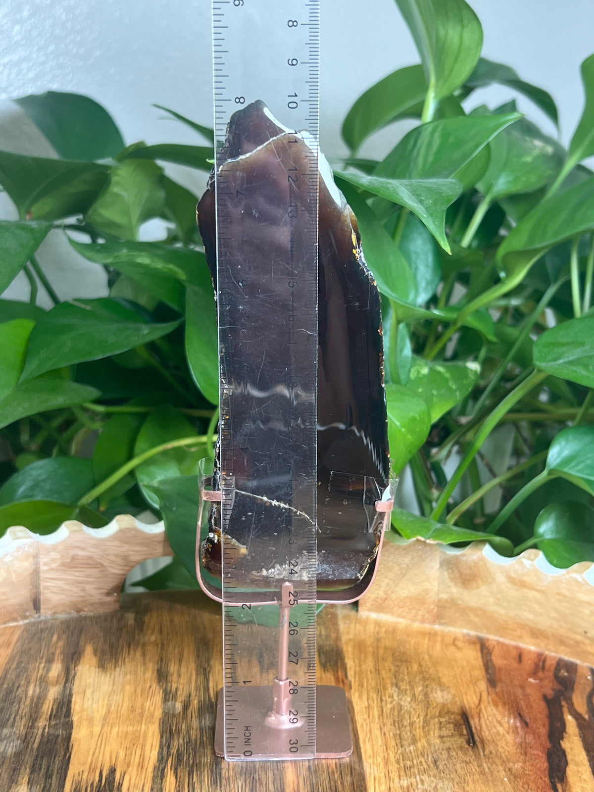 Blue Amber Slab: NC