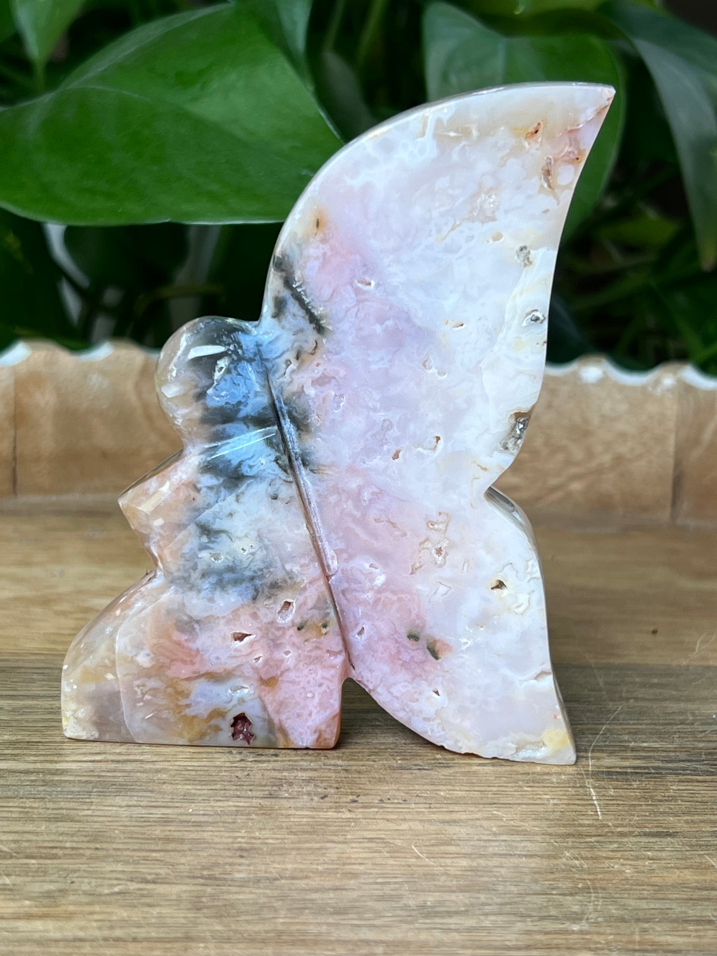 Rainbow Plume Agate Fairy