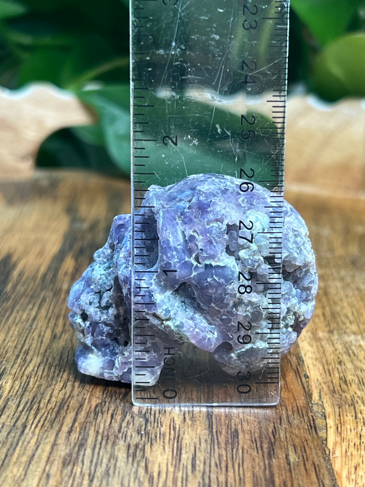 Grape Agate Mini Skull: GV