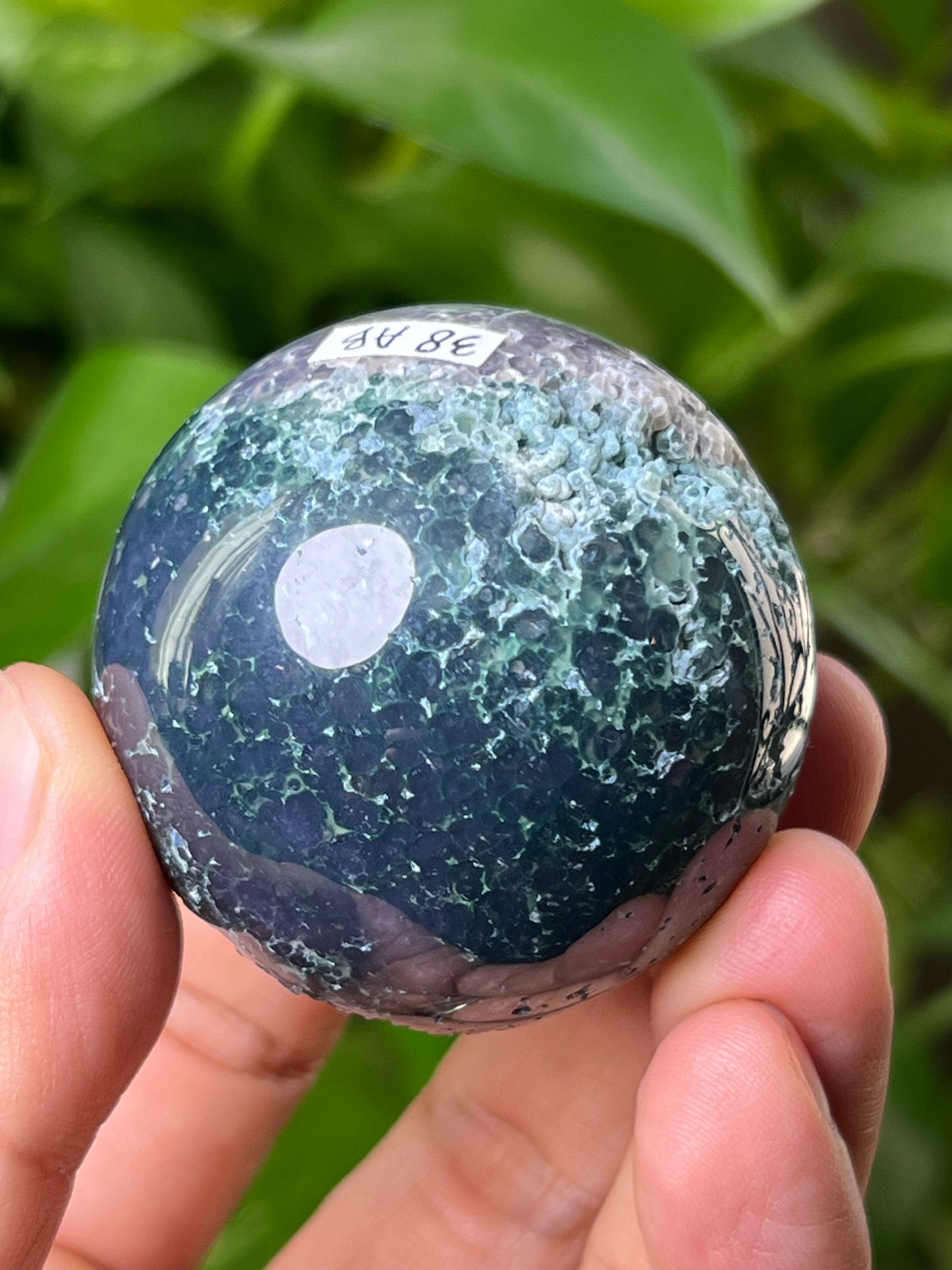 Grape Agate Sphere