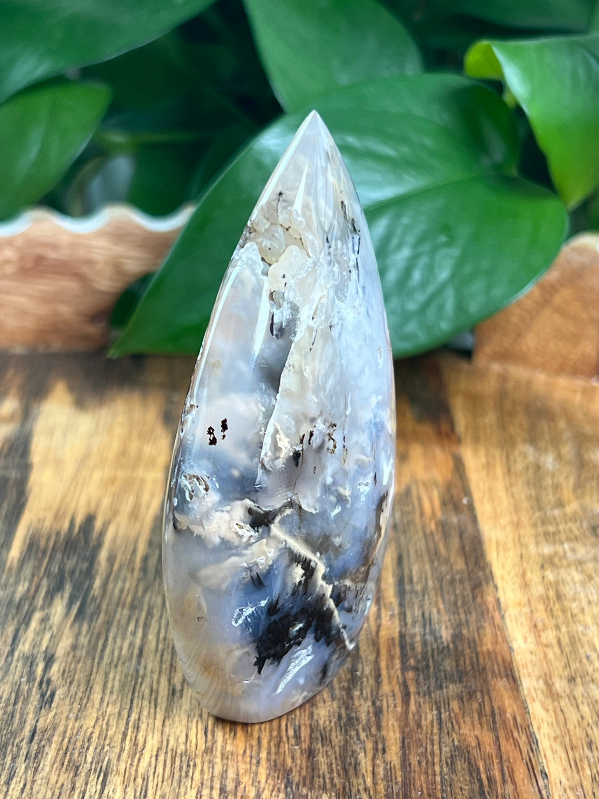Dendritic Tiger Agate Flame: NA