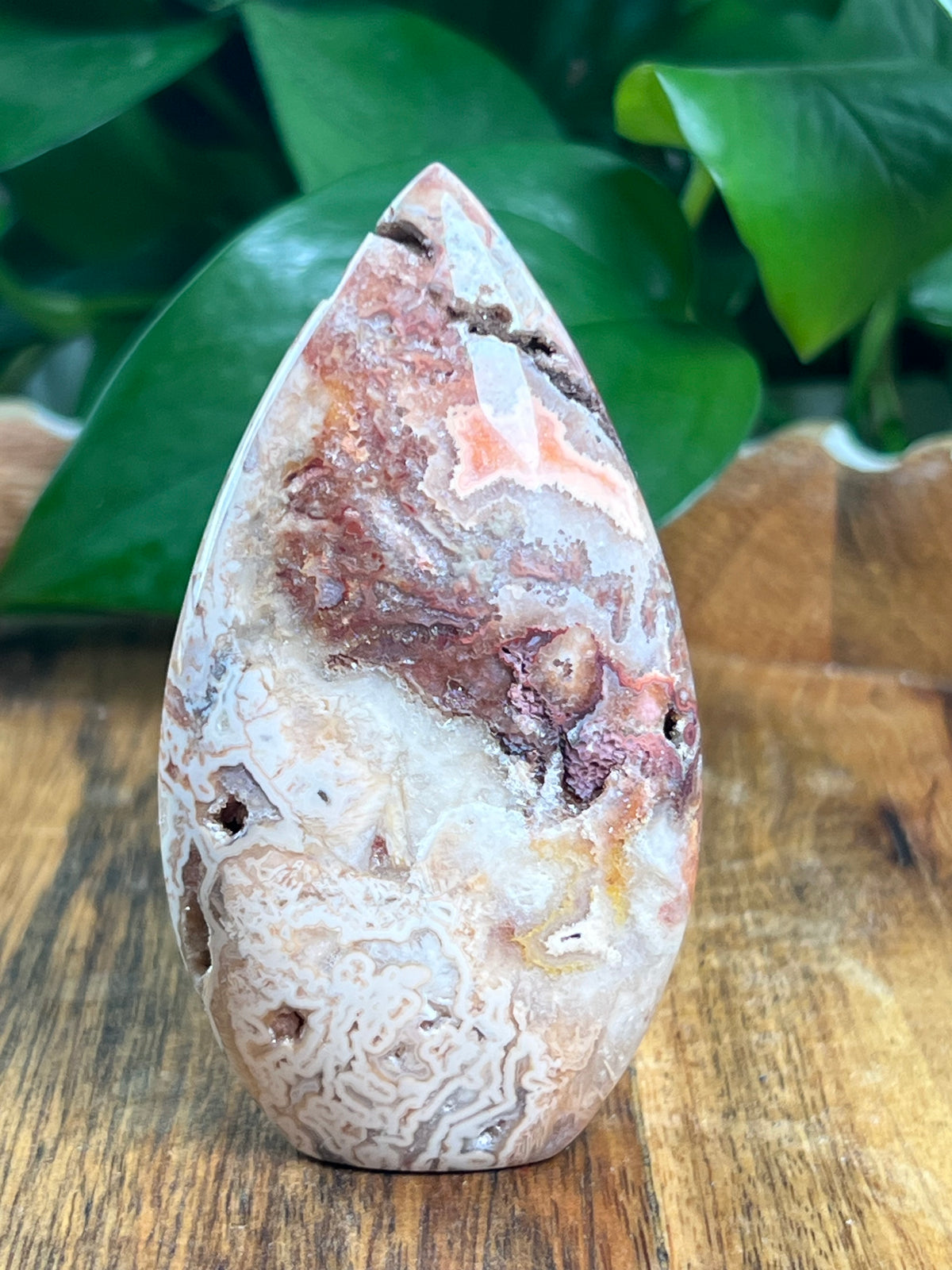 Tube Agate Flame: NK